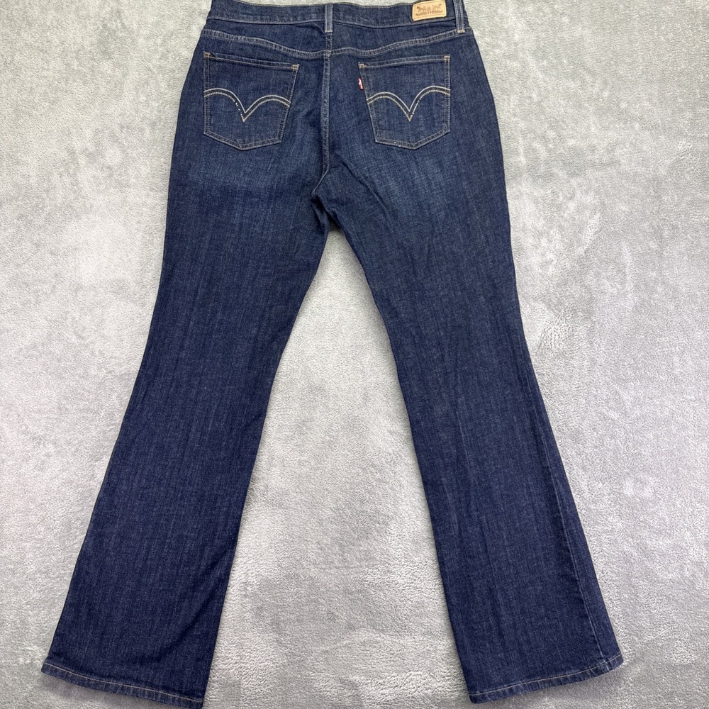 Levi's 515 Dark Wash Bootcut Stretch Women's 14 L/C EUC